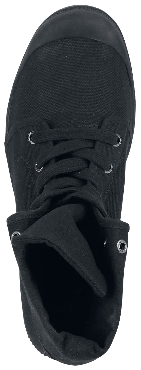 Brandit Military Canvasboot High Unisex Stivali Nero