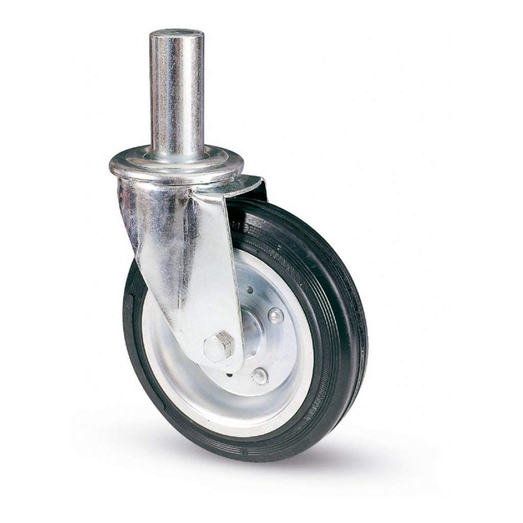 Avo Caster per ponteggi Innocenti, Ruota Ponteggi Innocenti, Girevole, 200 mm, 2.5E+2 kg, 1 Count