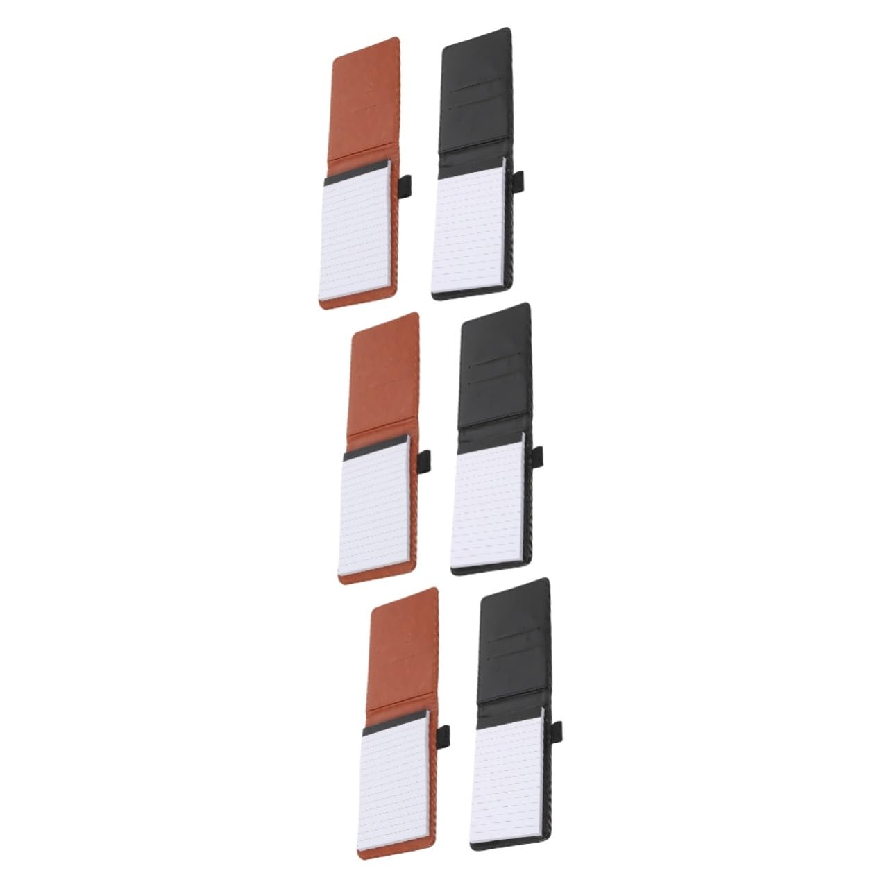 3 Ensembles Carnet De Notes En Cuir Planificateur De Poche Portefeuille Planificateur D'études Remercier Ordre Du Jour Liste Petit Cahier Album Rencontrer Faux Cuir 2 Pièces * 3