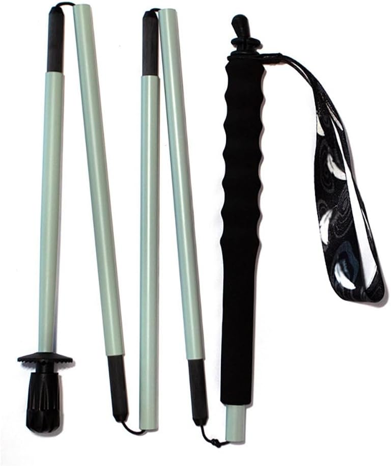 Ultra Lightweight Carbon Fiber Trekking Poles,120cm Folding Hiking Poles,Portable Collapsible Walking Stick for Hiking,Camping & Backpacking
