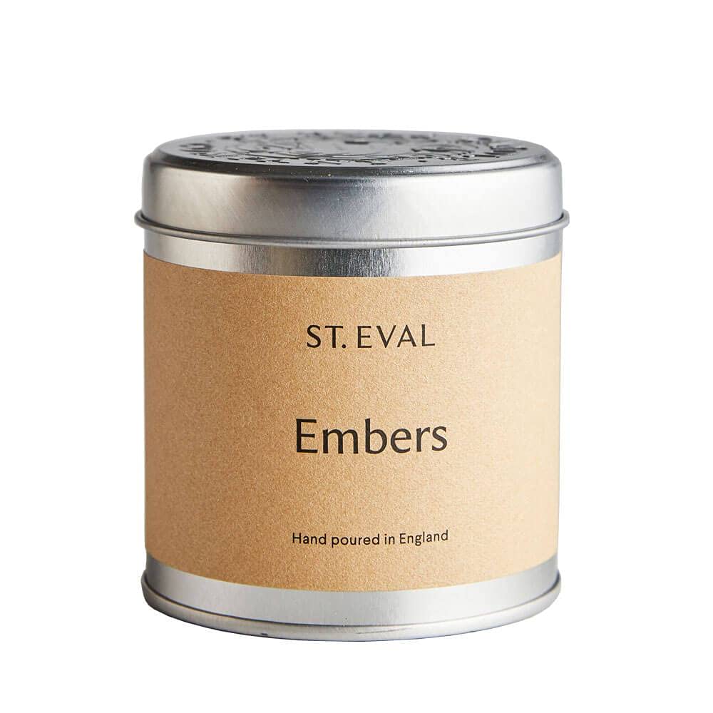 St Eval Embers Scented Candle Tin