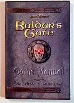 Paperback Baldur's Gate Game Manual Including Volo's Guide to Baldur's Gate Book