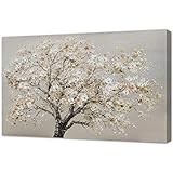 Árbol Estirado Marco de madera Cuadros en Lienzo Cuadros Modernos Impresión de Imagen Lienzo Pintura Decorativo para sala de estar dormitorio cocina oficina bar restaurante Listo para colgar 30x40cm