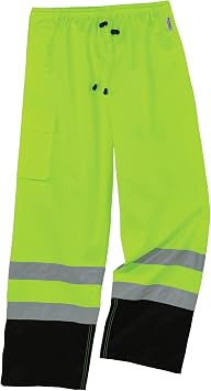 Ergodyne GloWear 8915BK Rain Pants 