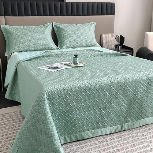 Funda de Cama Acolchada de Lujo, con Funda de Edredón de 2 Personas, Funda de Cama de 3 Piezas, con 2 Fundas de Almohada, para Dormitorio o Sofá 240x260cm
