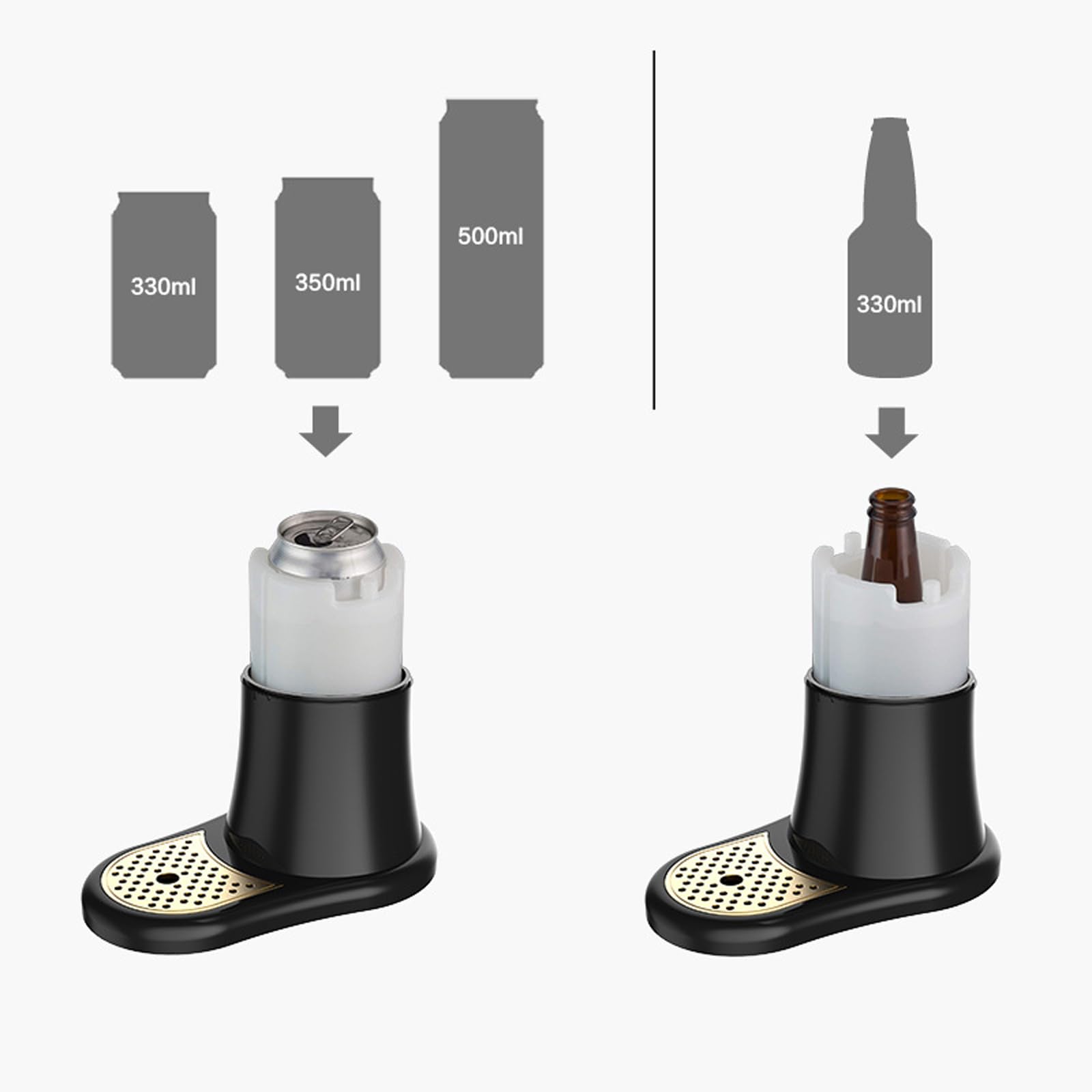 Distributore di birra, rubinetto portatile con schiuma ultra fine, gorgogliatore istantaneo per birra alla spina – ideale per casa, bar, feste, picnic e cucine