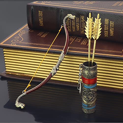 Vxaaaz God Of War Ragnarök Action Figures Desktop Motion Toys Game Collection Desk Decoration Backpack Pendant Gift (Katros' 6Main Weapon Gift Box) #TOP5