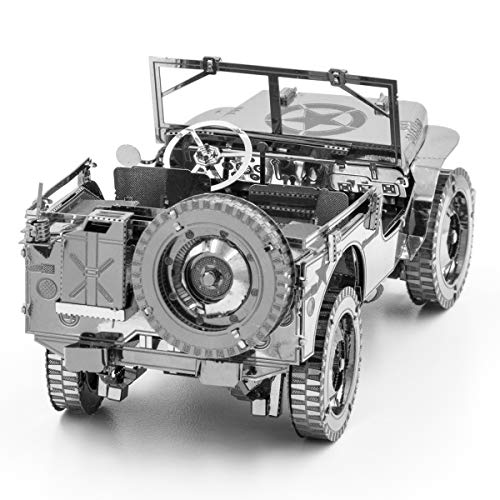 Fascinations Metal Earth Premium Series Willys Overland 3D Metal Model Kit - Image 3