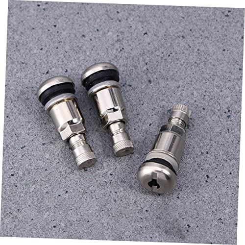 CLISPEED 12 Unidades válvula de pneu peça de pneu de carro tampas de haste de válvulas de motociclet