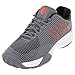 K-Swiss Herren Hypercourt Express 2 HB Tennisschuh, Steel Gray/Jet Black/Spicy Orange, 47 EU