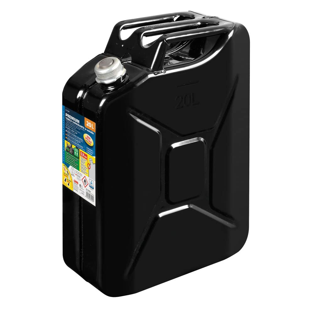 Tanica Carburante Con Tappo Magnetico In Metallo 20L - 4