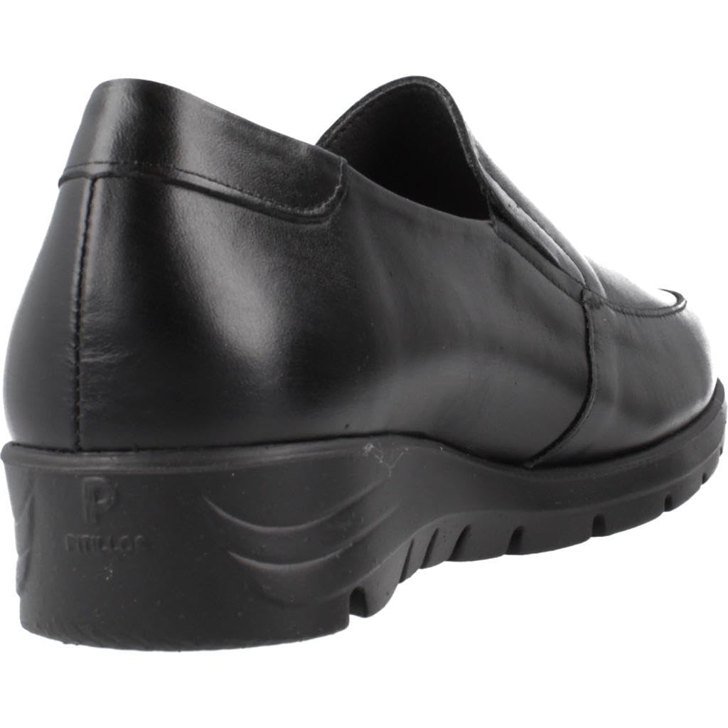 PITILLOS Mocasín Piel cómodo Mujer Pit 107 Negro