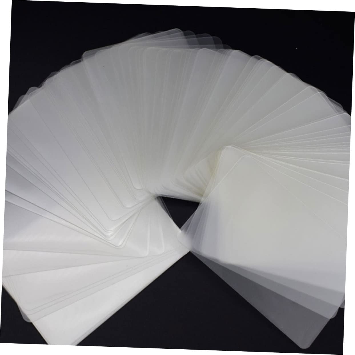 Pochettes de Plastification Thermiques 100 Pièces Pet Blanches