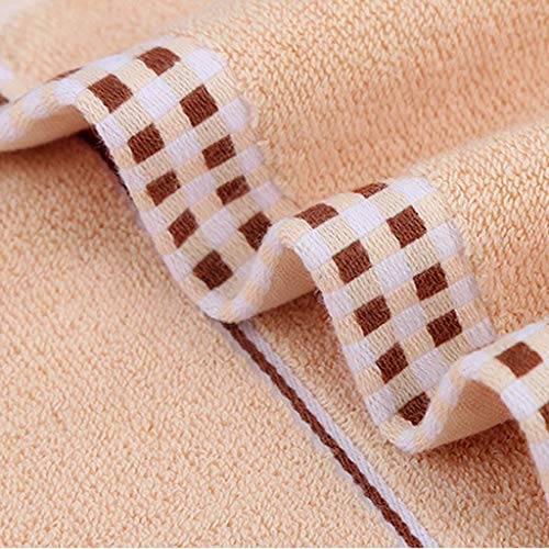Serviettes de bain hautement absorbantes et drap de bain kaki en coton doux - 5