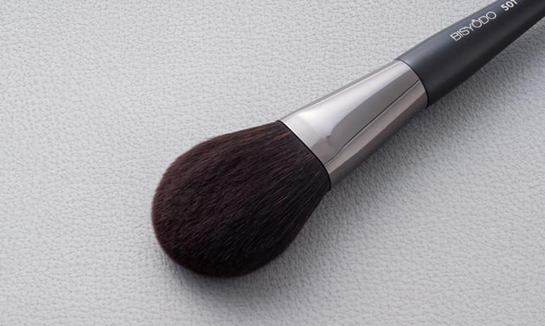BISYODO SHIORI Series Powder Brush, Black