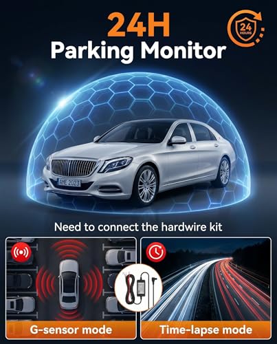 Dash Cam Front and Rear Inside 3 Channel