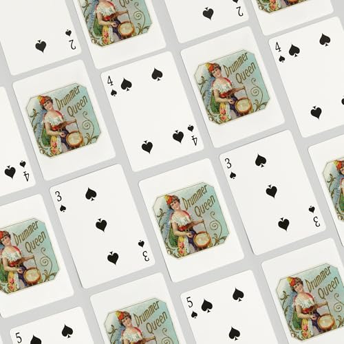 Baraja de Poker Drummer Queen Brand Cigar 52 Cartas miniatura 4