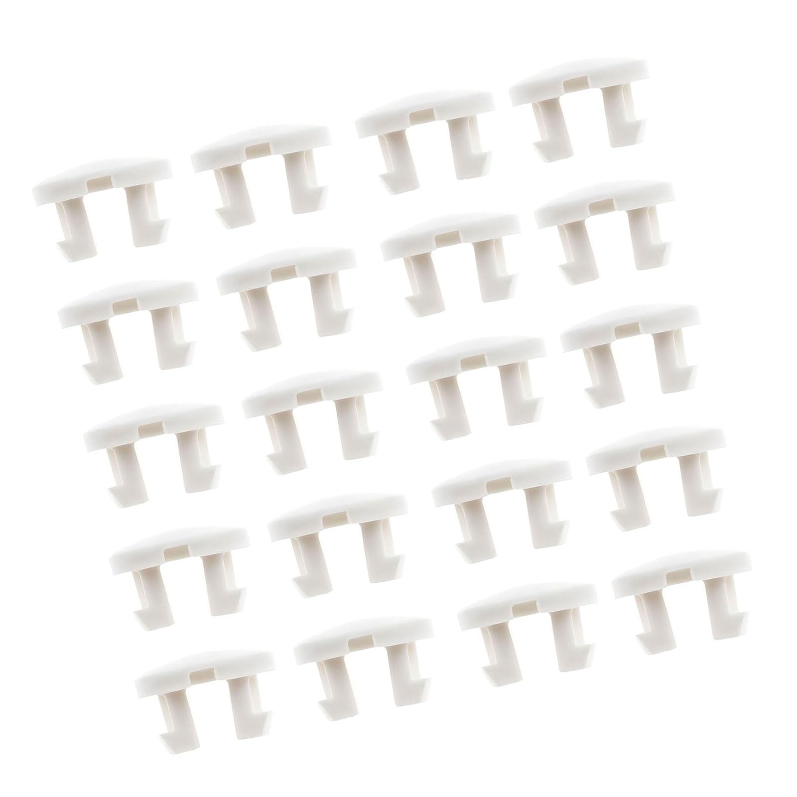 Fentency A Bottom Rails Button White Tape Plug For Horizontal Blinds Bottoms Rails Repair Parts Bottom Cord Cover Button