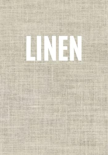 Linen: A linen print decorative book for coffee tables, bookshelves and ...