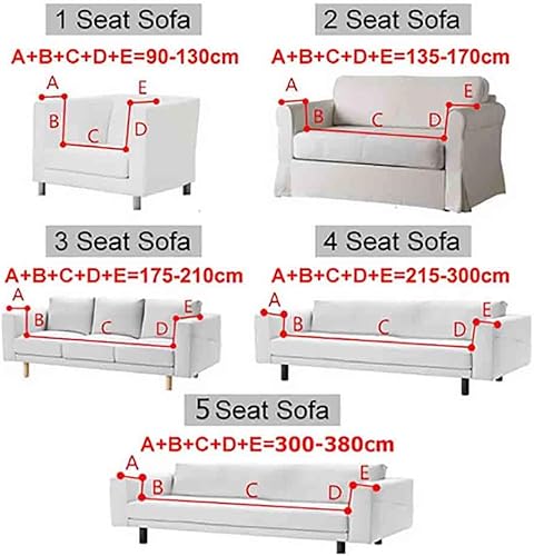 Miniatura 3 de Stretch Chair Sofa Slipcover Spandex Anti-Slip Soft Couch Sofa Cover, Washable Furniture Protector with Anti-Skid Foam and Elastic Bottom for Kids,