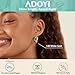 Adoyi Silver Hoop Earrings Set for Women Girls Gold Twisted Huggie Hoops Earrings 14K White Gold Plated Earrings for Women Lightweight 9 Pairs jewelry for women Girl Gift