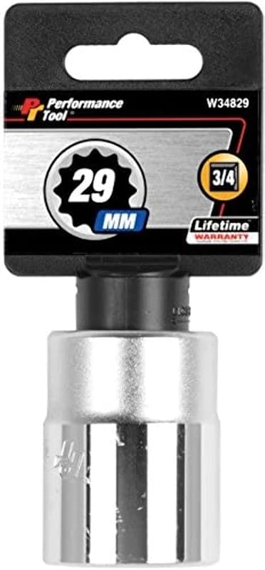 Soquete de Impacto 29 mm com Encaixe de 19,05 mm (3/4 pol.) e 12 Pontos Performance Tool W34829