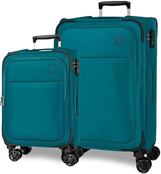 MOVOM Atlanta Suitcase Set, One Size, Green, One Size, Suitcase Set