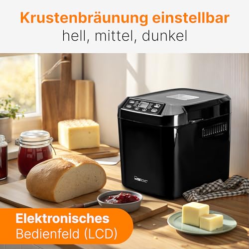 Clatronic® Brotbäcker - Frisches Brot Zuhause Backen