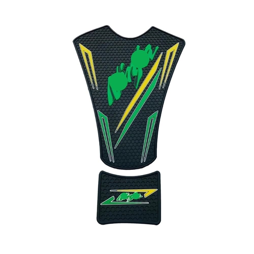Motorcycle Tank Pad Protector Stickers Tank Pad Gas Tank Traction Pads Decal for Kawa&saki for NIN&JA 400 EX400 ZX4R Traction Fuel Decal Tank