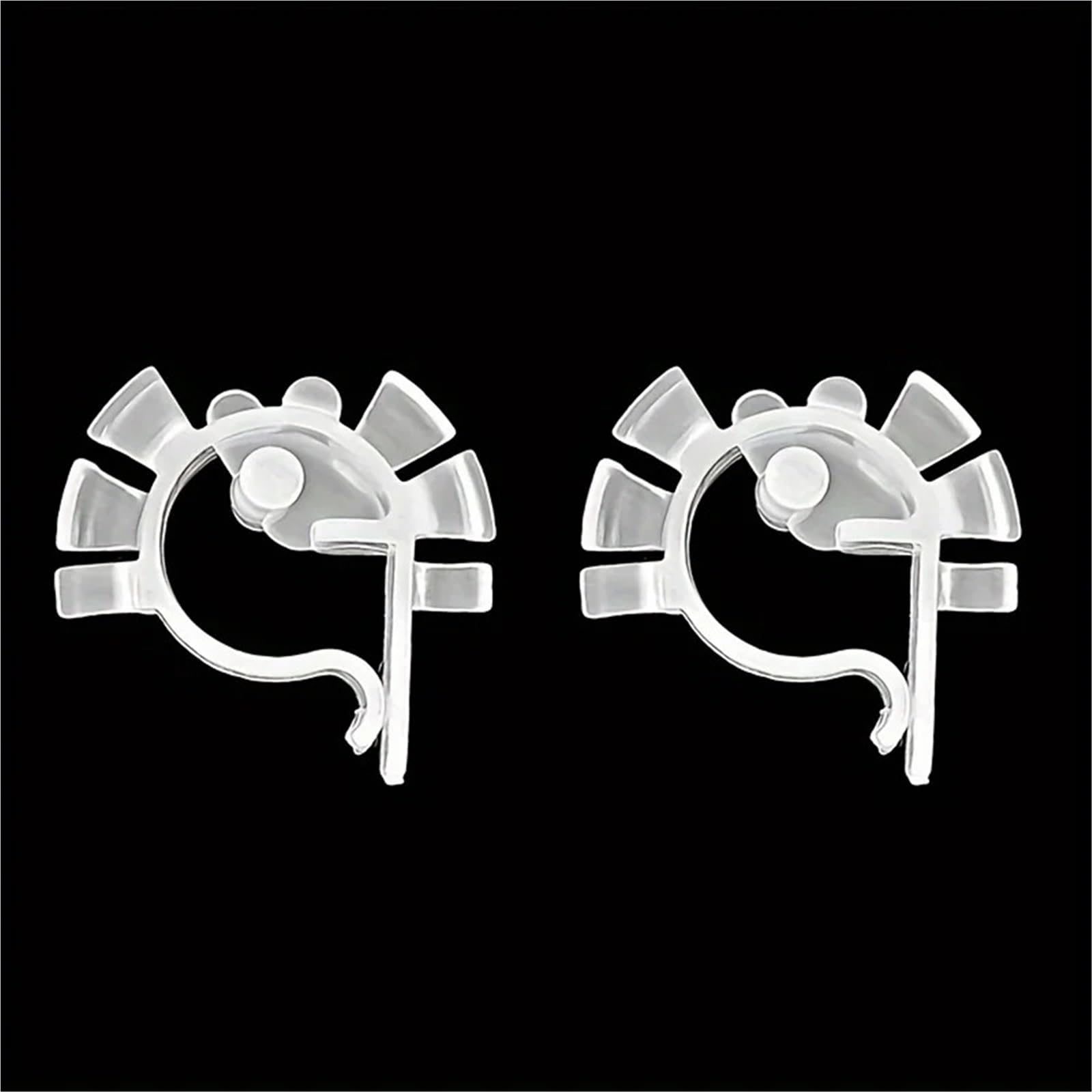 Lot de 30 supports de tube d'entrée et de sortie d'aquarium - Clip de fixation en forme de U - Pour tuyau de 4 à 6 mm
