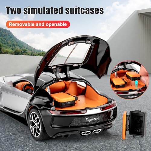 Carro de Juguete 1:32 Bugatti Atlantic con Sonido y Luces miniatura 4