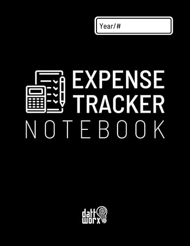 Expense Tracker Notebook: Expense Tracker for Home or Small Business Bookkeeping | Large Simple Notebook with Bill Due Date, Cash or Card, and Fixed or Other Expense