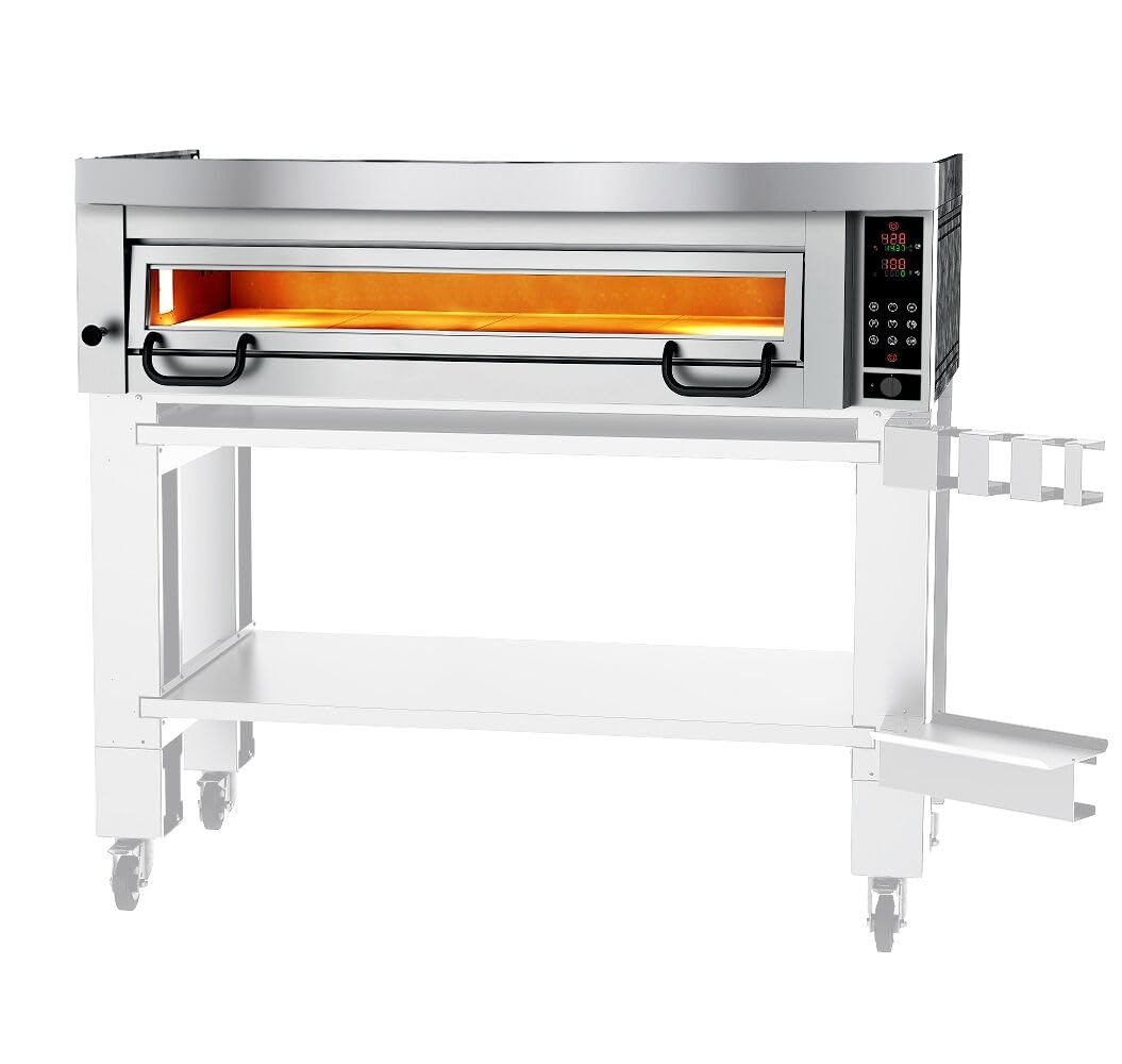 GGM Gastro | POP934E#HP934 | Elektro Pizzaofen Power - 9x 34cm - Digital - inkl. Haube