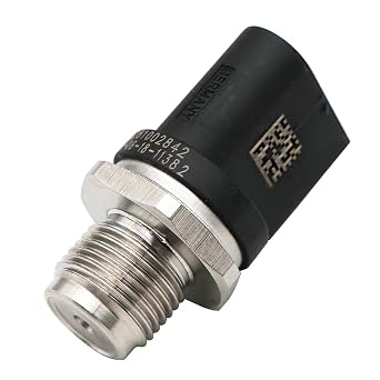 KIPA Rail Fuel Pressure Sensor 0041536728 for Mercedes-Benz E320 GL320 ML320 R320 Dodge Sprinter 2500 Sprinter 3500 Volkswagen Audi 059130758 Replace for Bosch OEM Part Number 0281002842 & 00615365