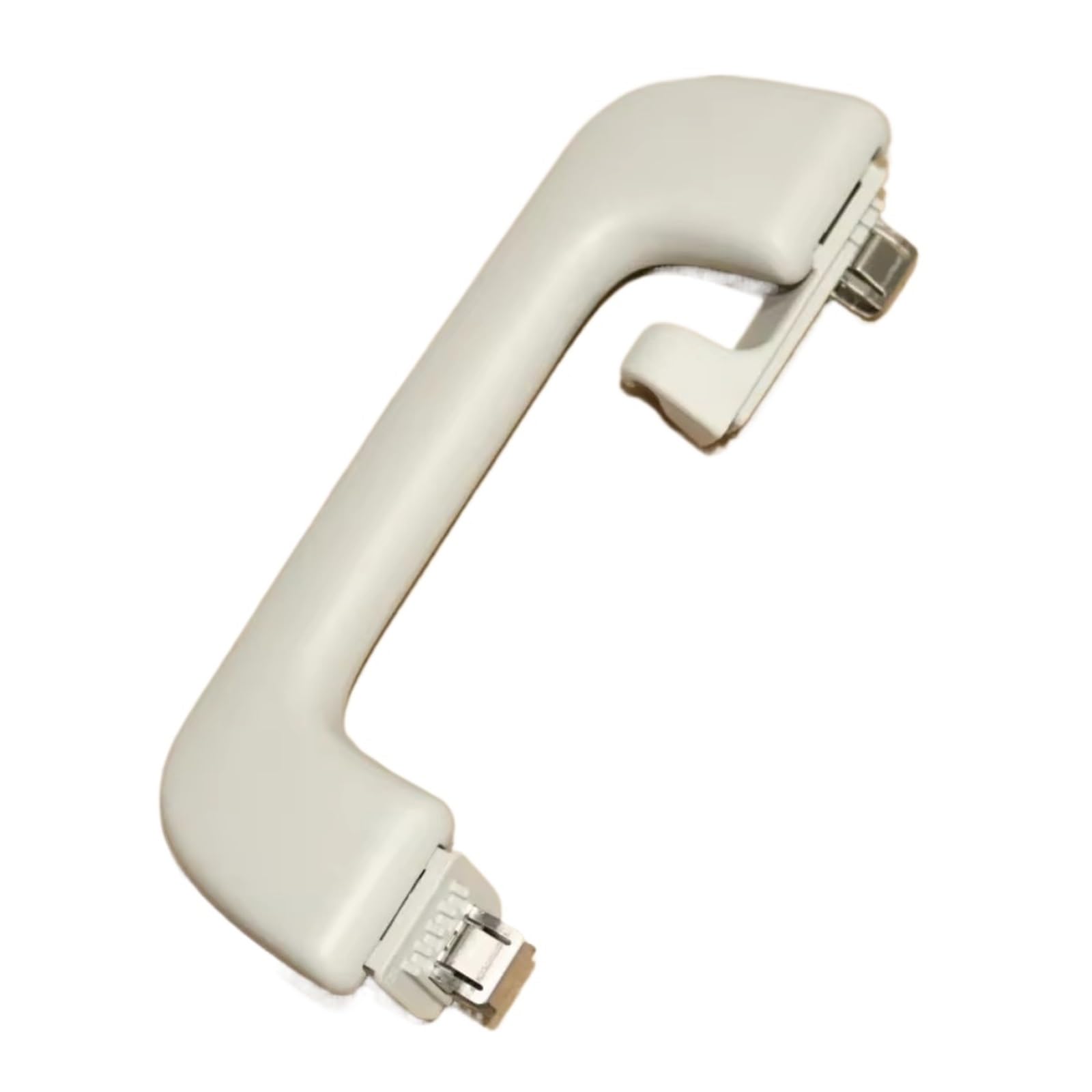 WIJHJET for A4 B8 A6 C7 Q3 Q5 Car Roof Handle Fixing Iron Clip Armrest Cover Car Interior Door Handle(Grey Left Rear)