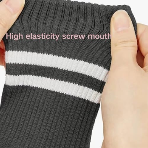 Image of Yoga Socks Silicone Non-slip Bottom Women's Mid-tube Socks Fitness Socks Dance Pilates Socks Professional Sports Socks