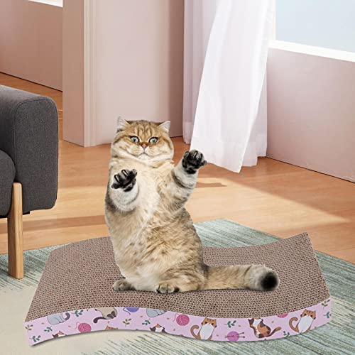 figatia Arranhadores de gato Papelão, Almofada de arranhar para gatos Camas para arranhar papelão on
