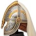 LORD OF THE RINGS Eomer's Helmet and Display Stand - Officially Licensed Movie Replica, Polyresin Construction, Hand-Painted, Leather Neck Guard, Faux Horse Hair Tail, Complete Your LOTR Collection