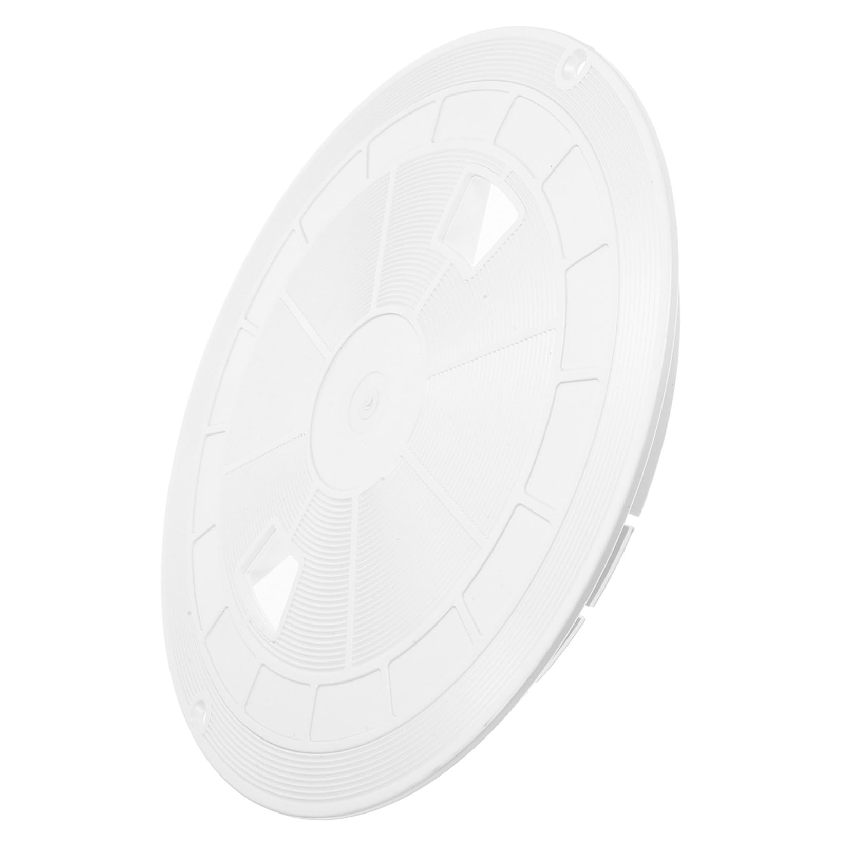 Tapa de Skimmer Redonda para Piscina Sp10711 Sp10712s 1 | Abs Blanco, Repuesto Compatible, Prevención de Residuos, Accesorio de Recambio para Mantenimiento