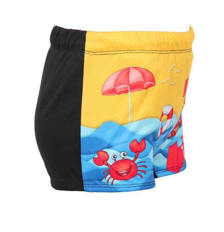 ZIUM Sailor Print Boys Swim Shorts | Swim Costume | Boys Swimming Costume | Trunk Swimming |Kids Pool Party Beach Wear Shorts | Comfortable (5years - 6 Years) 2