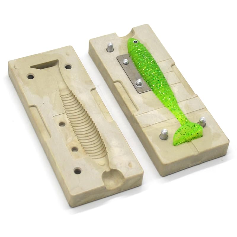 DIMATTEO Weiche Kunststoff-Köderform, Spritzgussformen, Angelformen, Köder, 11,9 cm, 12 g