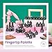 beetles Spring Gel Polish Set - Fingertip Palette, 32 Colors Valentines Polish Set with Base Top Coat Pink Red Blue Purple Brown Yellow Green Black White Uv LED Lamp Nails Gifts for Women