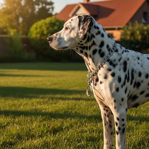 Hund Kettenhalsband für Kleine Hunde Ø 2,5mm 35cm Edelstahl Hundekette Dekorativ Hundehalsband Würgehalsband Hunde Kette