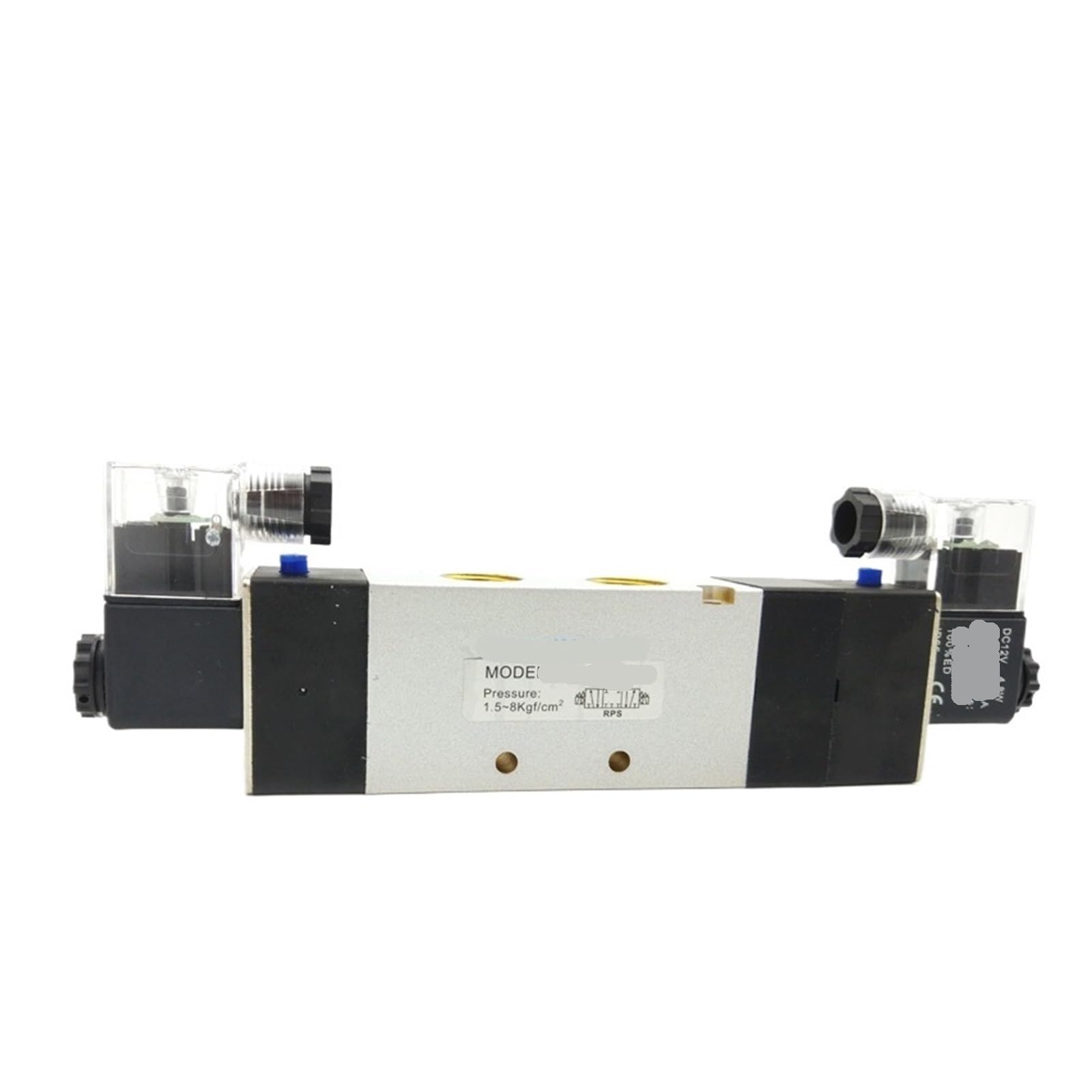 Válvula solenoide 4V430P-15G1-2 de 5 vías y 3 posiciones DC24V con rosca G 1/2