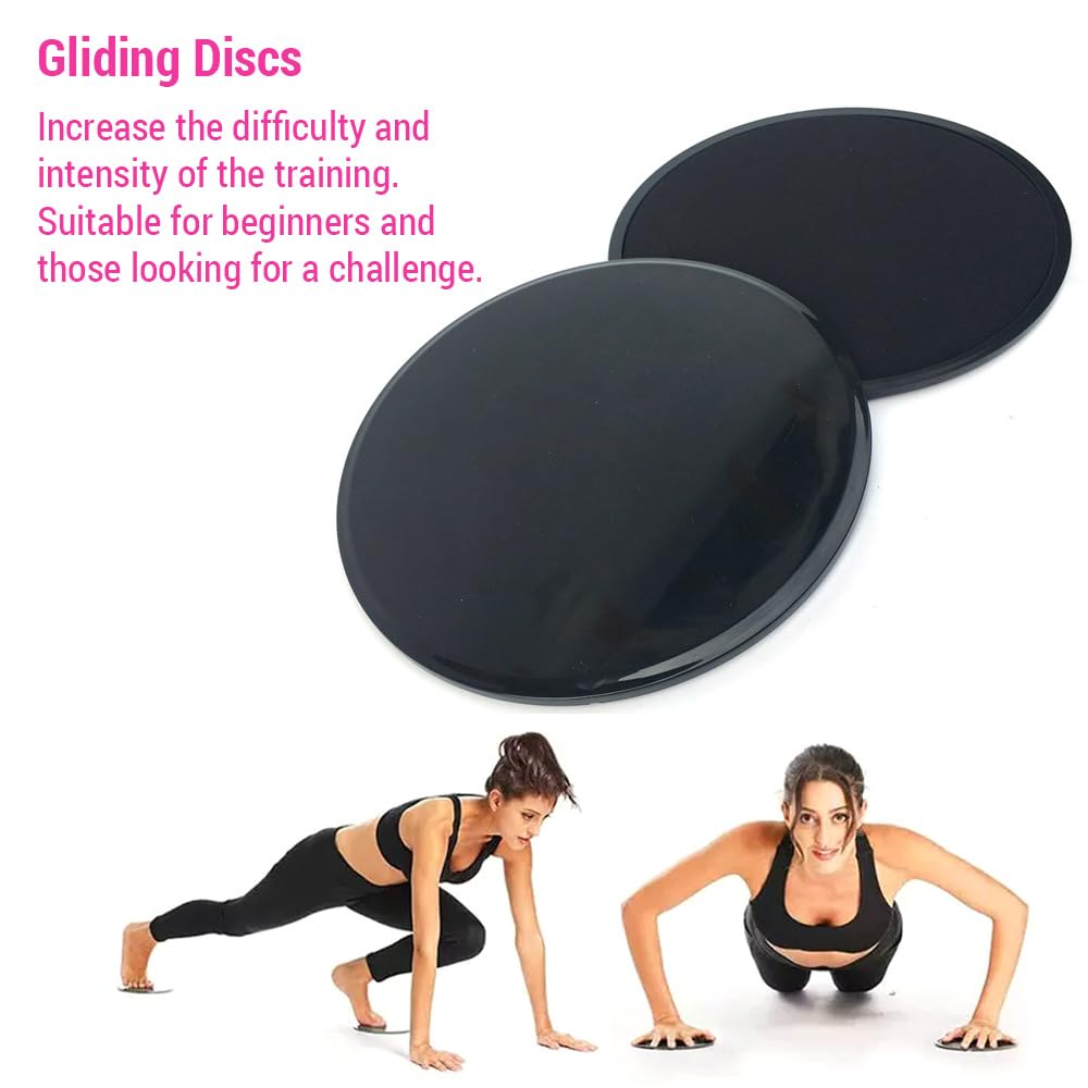Kit Pilates 11 Pezzi Per Allenamento A Casa - Include Anello, Palla, Fasce Di Resistenza, Cinghia Yoga E Borsa, Nero