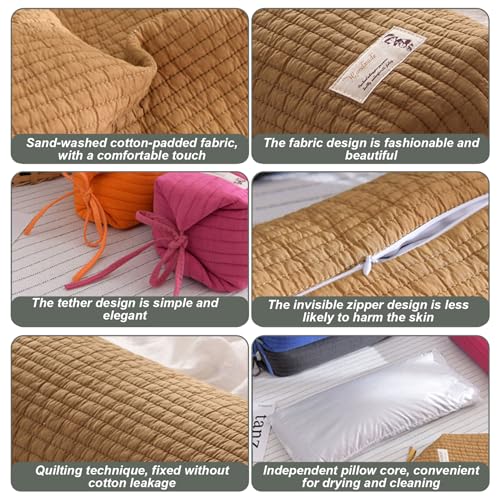 Oreiller cervical sarrasin pour dormir sereinement sur le dos - 4