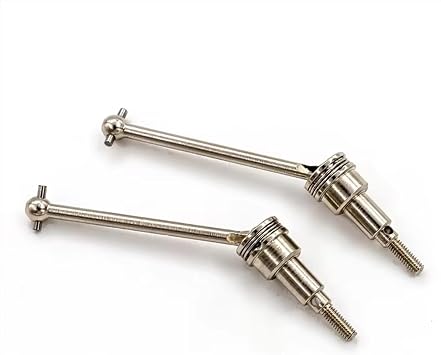 RC Car Drive Shafts Compatible With HAIBOXING For HBX 18856 18857 18858 18859 1/18 RC Car Upgrades Parts Accessories 4 Pcs Metal Drive Shaft CVD With Adapter
