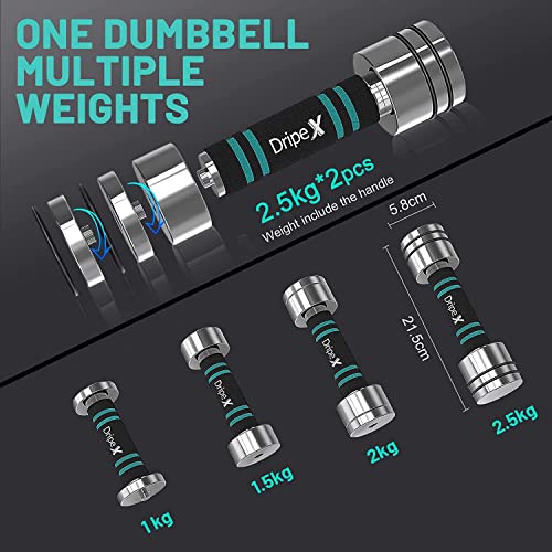 Haltères musculation réglables Dripex pour optimiser l'espace de sport - 3