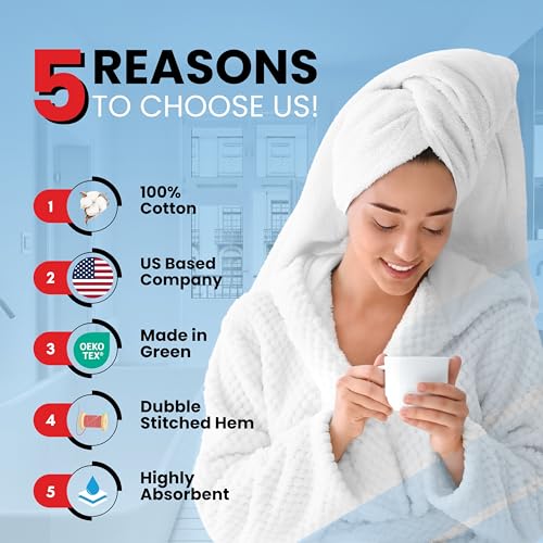 Infinitee Xclusives Luxury 100% Cotton Bath Towels Set of 4 - (27x54) Inches - Ultra Soft, Highly Absorbent, Towels for Bathroom - Hotel, Gym, Spa and Daily Use |Shadow Grey| by Infinitee Xclusives - Image 2