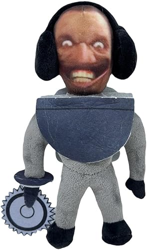 Skibidi - Peluche de inodoro Skibidi de 12 pulgadas, juguete de peluche de inodoro de Buzzsaw Mutant Skibidi para regalo de fanáticos, muñeca de
